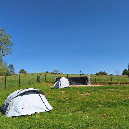 Camping, Zabierz Wlasny Namiot Kameralne Pole Namiotowe Z Basenem Kinem Plenerowym Miejscem Na Ognisko I Placem Zabaw Zywe Zwierzeta Agroturystyka Giebultow  Exteriér fotografie